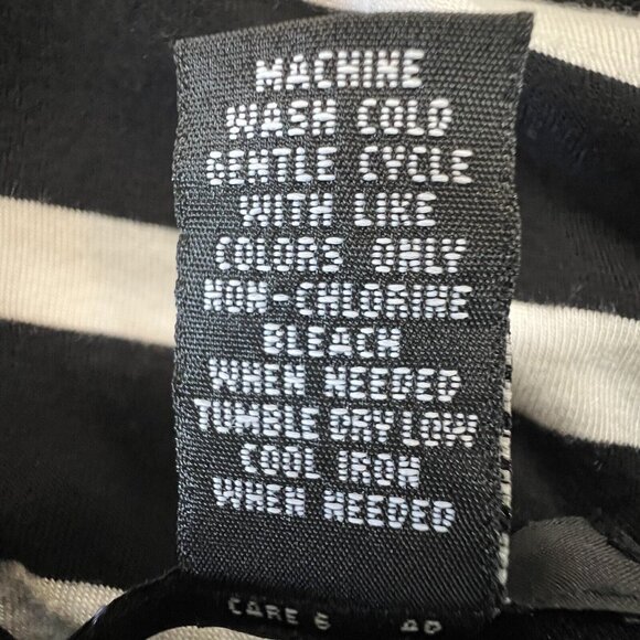 Alfani Sleeveless Knit Dress Plus Size 1X Black White Layered Bandage Stretch - Picture 9 of 15